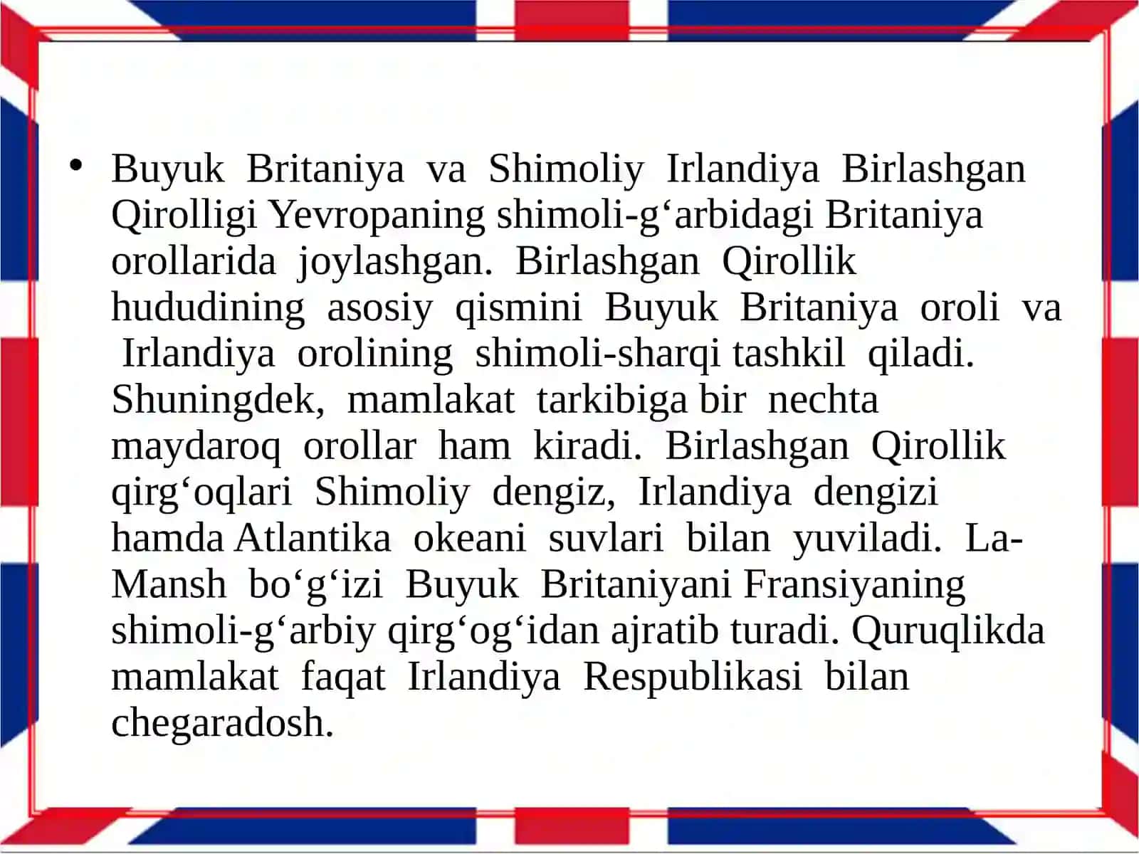 Buyuk Britaniya va Shimoliy Irlandiya Birlashgan Qirolligi 2