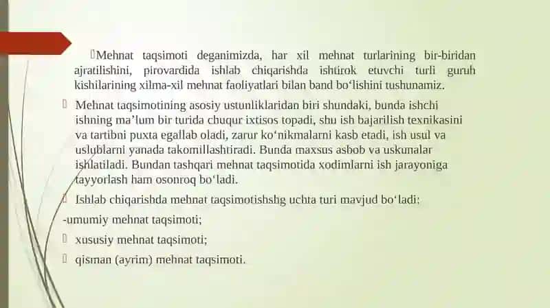 Boshqaruv mehnati ta’rifi, xususiyatlari, turlari 2