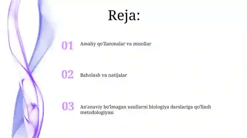 Biologiya darslarida noan'anaviy usullarni qõllash metodologiyasi 2