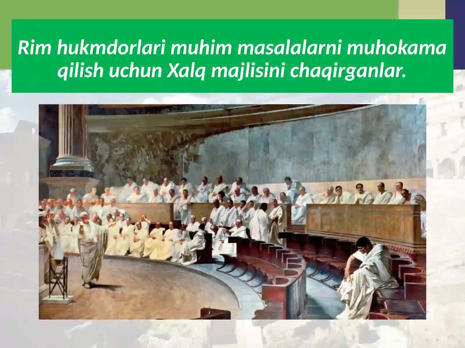6-sinf Tarix fanidagi asosiy mavzu 2