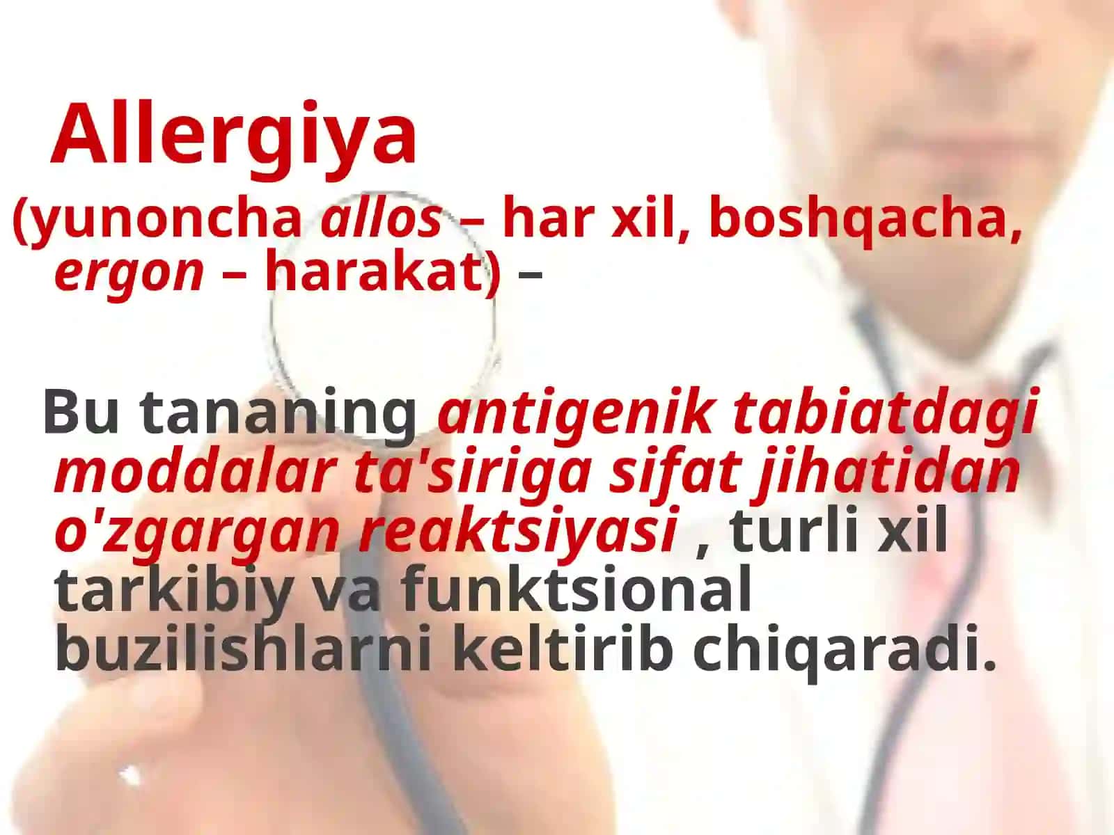 Pollinozlar tasnifi, klinikasixususiyatlari 2