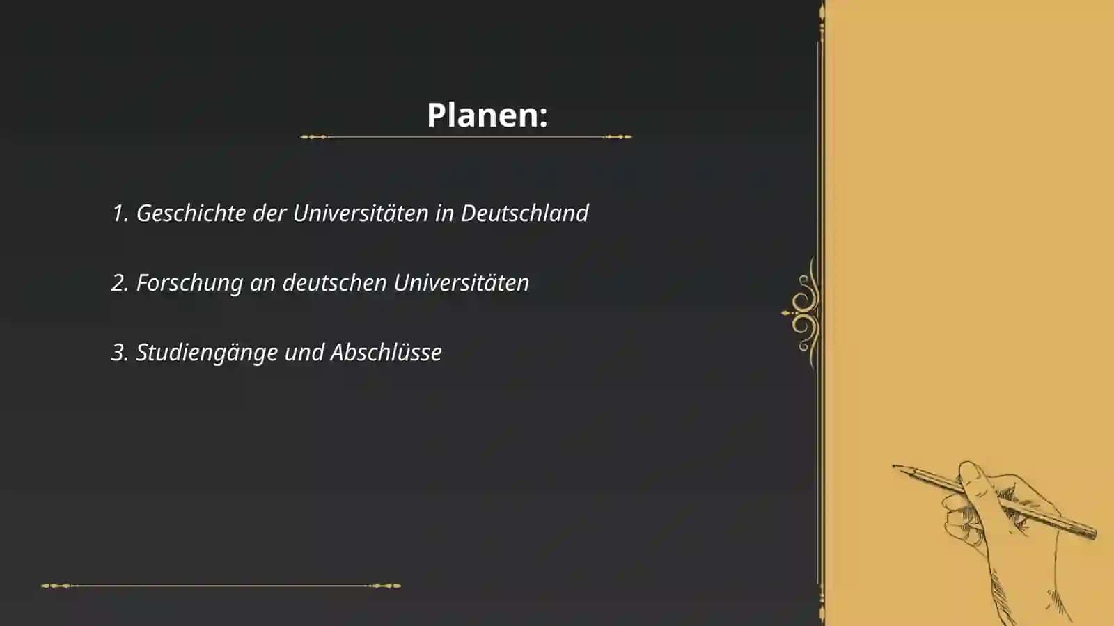 Universitäten In Deutchschland 2