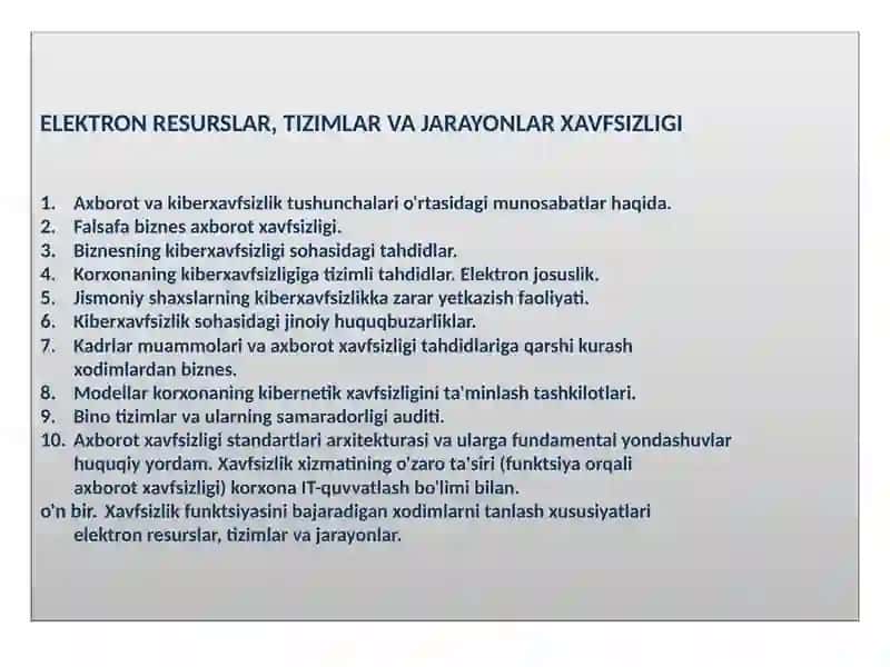 Elektronmulkni Elektronmulknitahditlardanhimoya qilish usullarining tasnifi 2