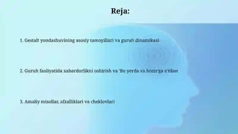 Guruhiy faoliyatda geshtalt yondoshuv 2