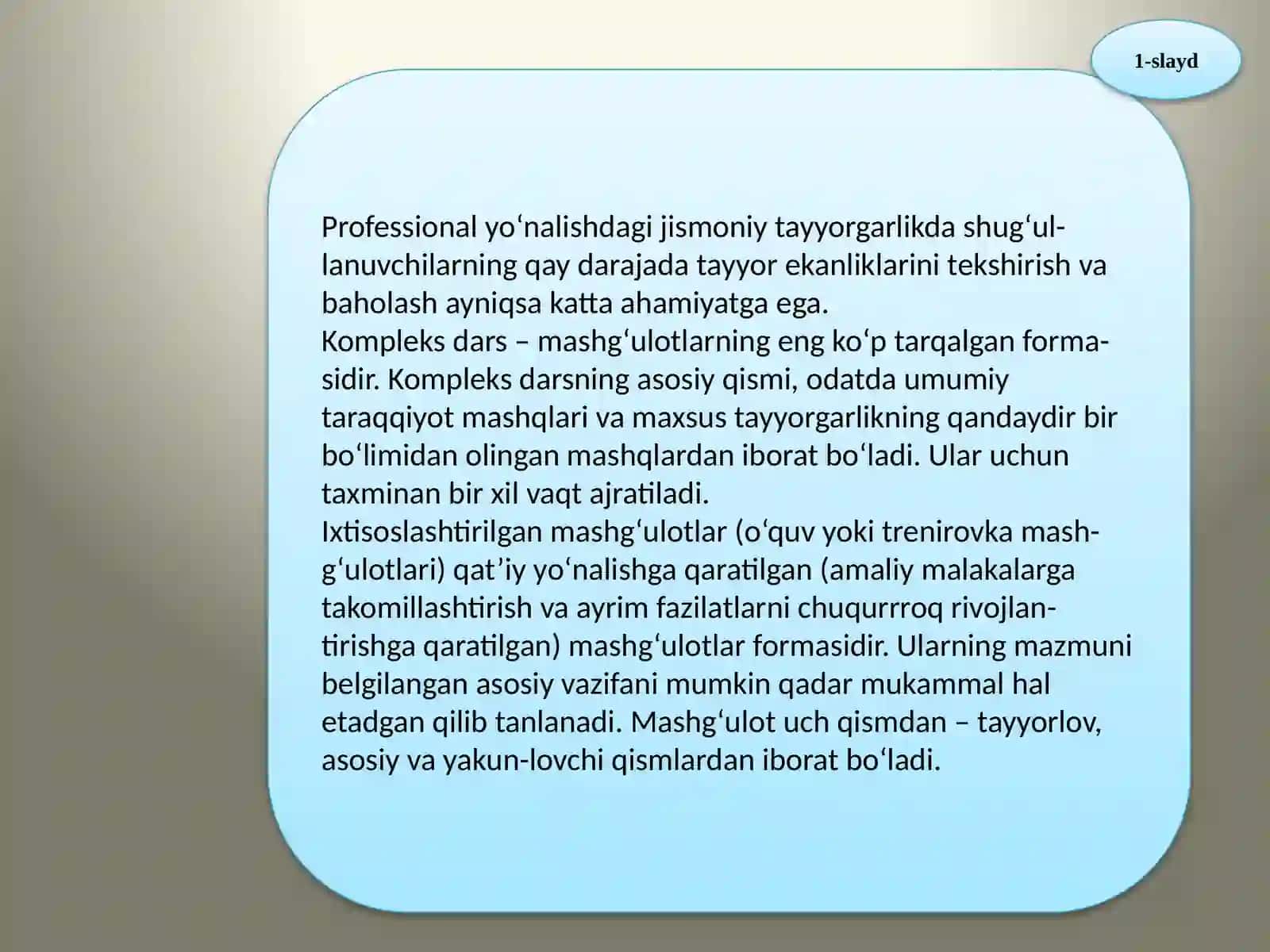 7-Mavzu Mehnat faoliyatining asosiy davridajismoniytarbiya 2