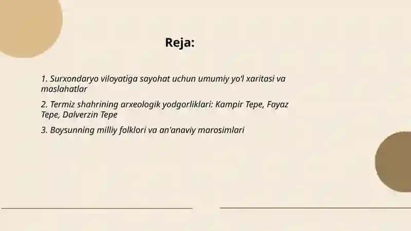 Surxondaryoga sayohat 2