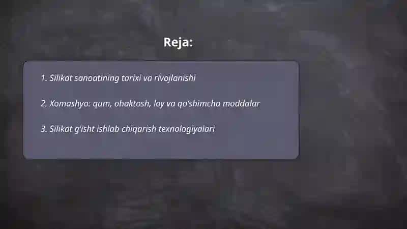 Silikat sanoati 2