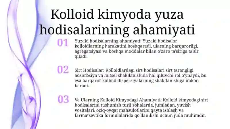 Sirt Hodisalar Va Ularning Kalloid Kimyodagi Ahamiyati 2