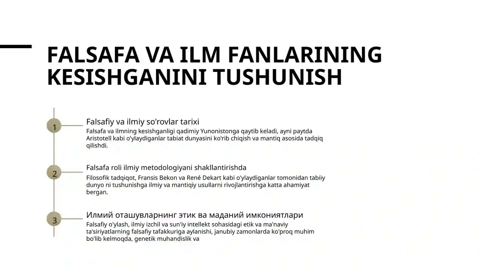 дунёнинг хозирги замон илмий манзарасининг тахлилида фалсафий тафаккур 2