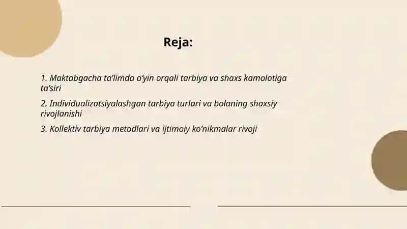 Maktabgacha taʼlim tashkilotlarida tarbiya turlari va ularning shaxs kamolotiga taʼsiri 2