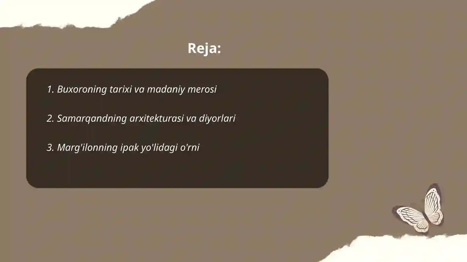 Tarixiy shaxarlar (Buxoro,Samarqand, Marg'ilon, Qarshi, Toshkent, Xiva,Shaxrisabz) yubileylarining xalqaro miqyosda keng nishonlanishi 2