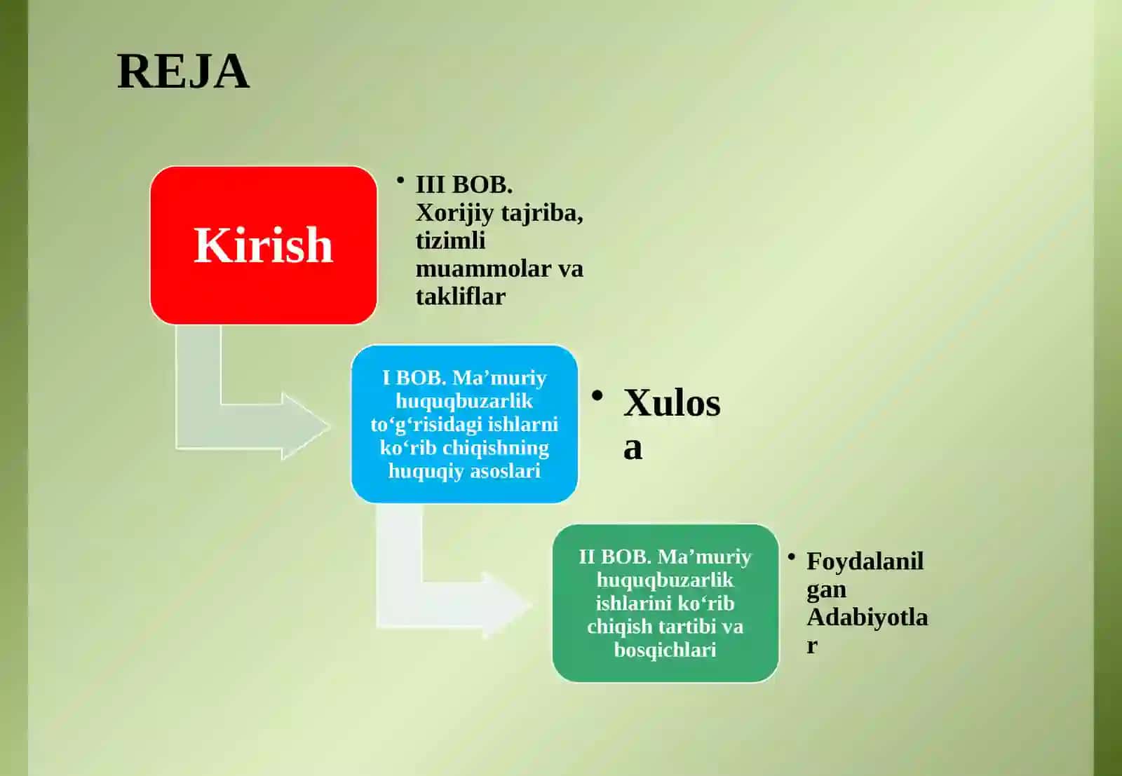Ma'muriy huquqbuzarlik to'g'risidagi ishlarni ko'rib chiqish 2