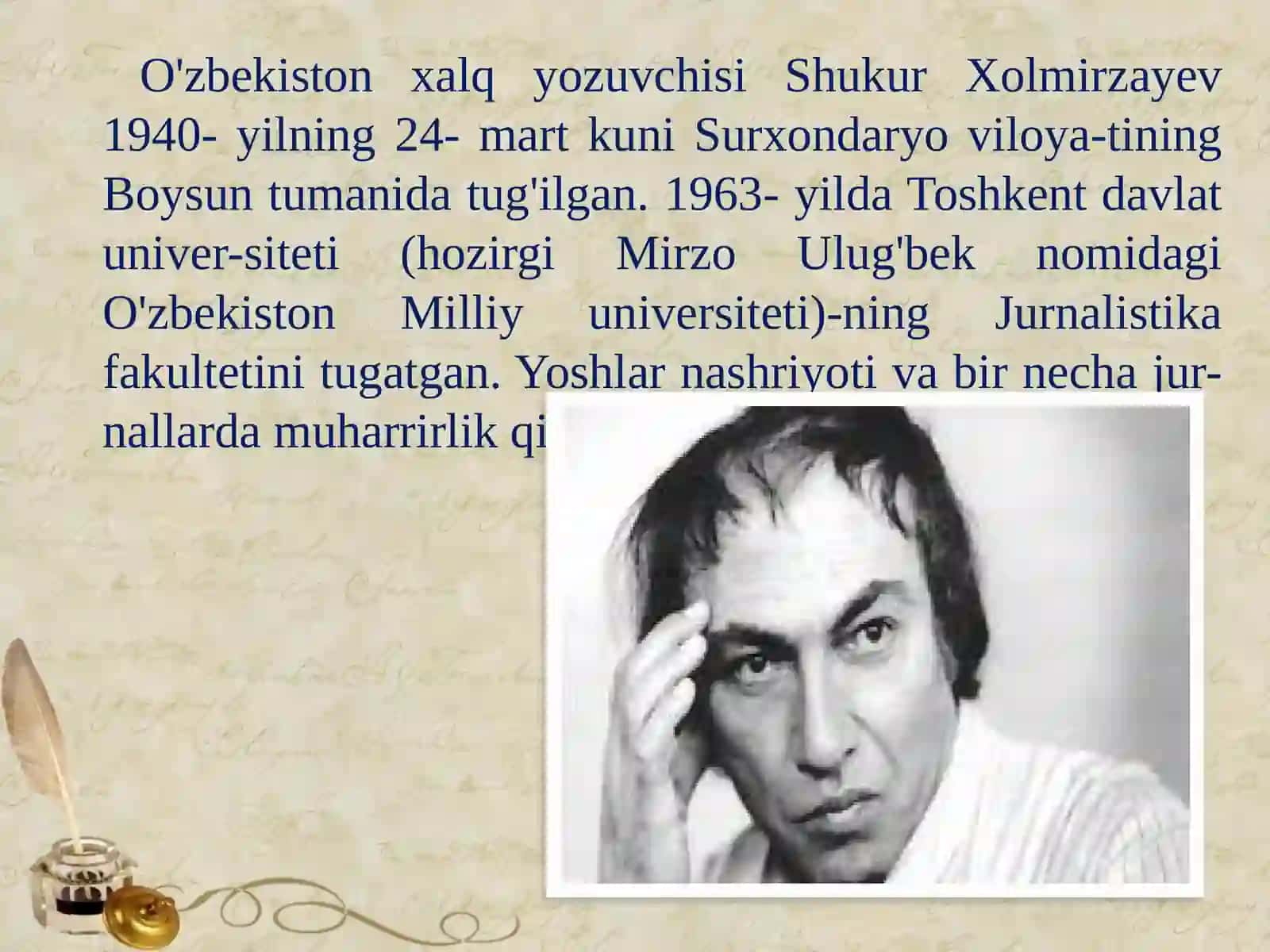 SHUKUR XOLMIRZAYEV 2