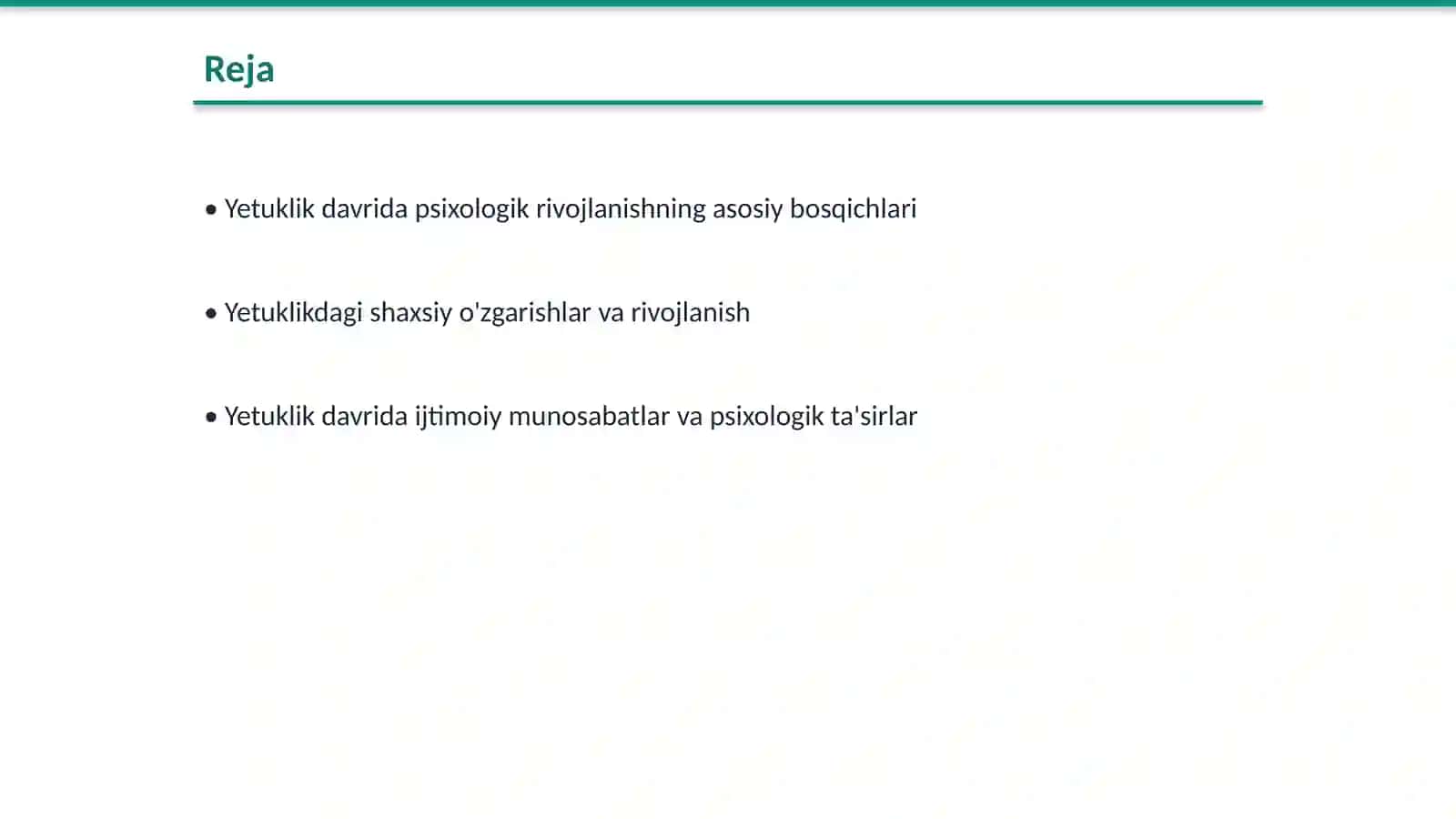 Yetuklik davrida psixologik rivojlanishining oziga xos xususiyatlari 2