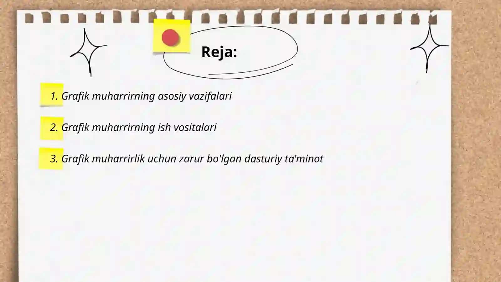 Grafik muharrir va uning vazifasi 2