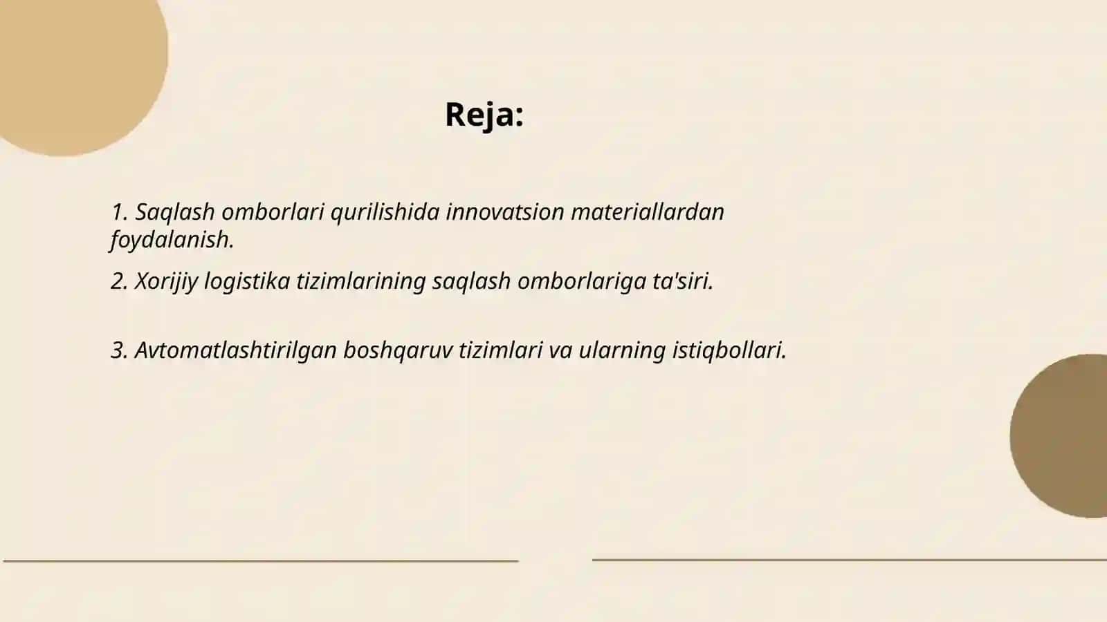 Saqlash omborlari qurilishida innovatsion materiallardan foydalanish 2
