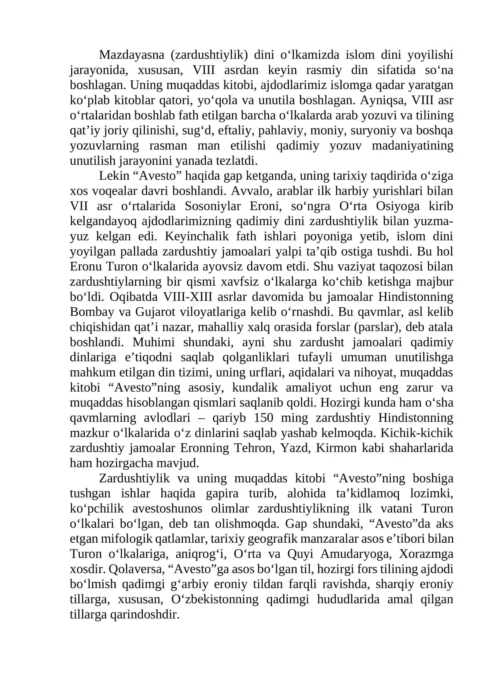 Avesta va Zardushtiylik 2