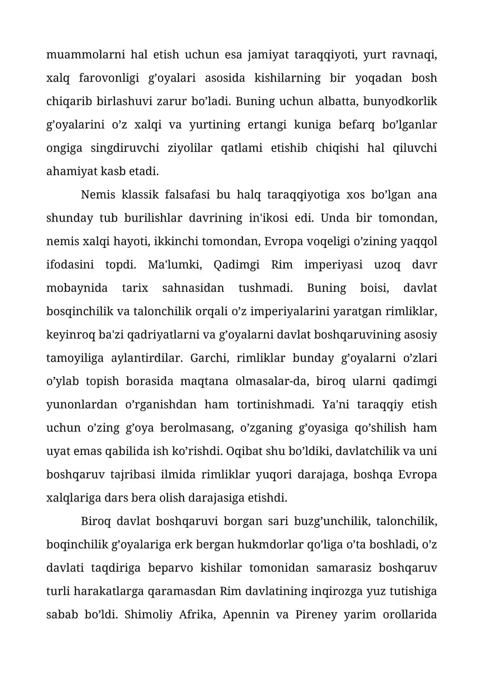 XVIII ASR OXIRI XIX ASR NЕMIS FALSAFASINING ASOSIY XUSUSIYaTLARI 2