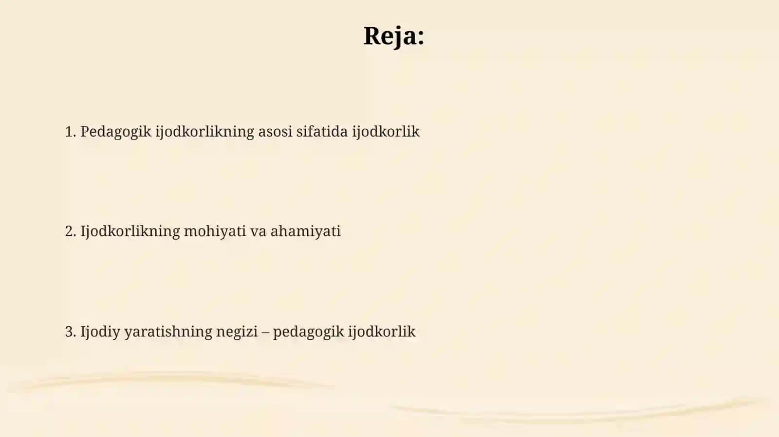 Pedagogik ijodkorlikning asosi sifatida ijodkorlik 2