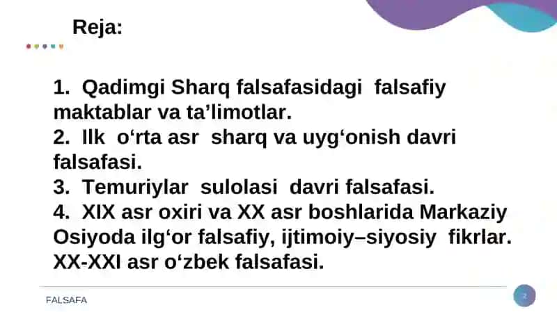 FALSAFA 2