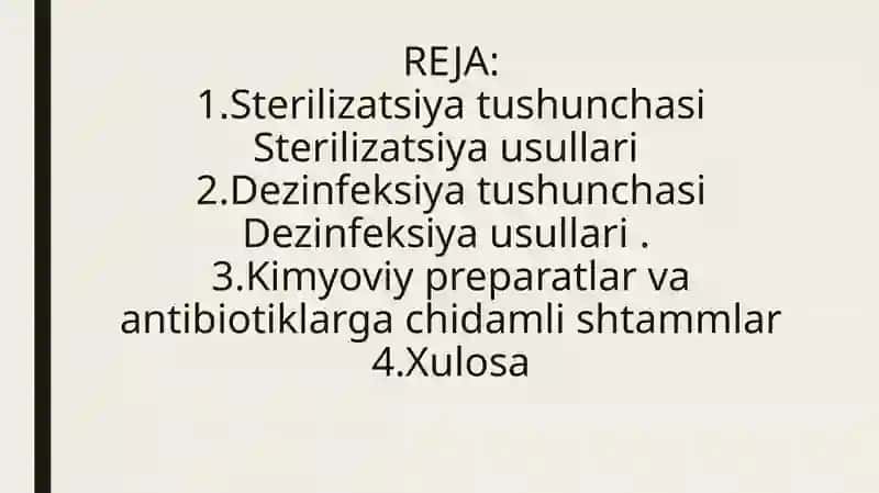 Tibbiyotda zamonaviy sterilizatsiya usullari 2