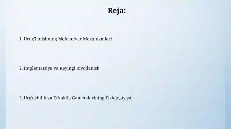 Oʻgʻitlashning fiziologik asoslari 2