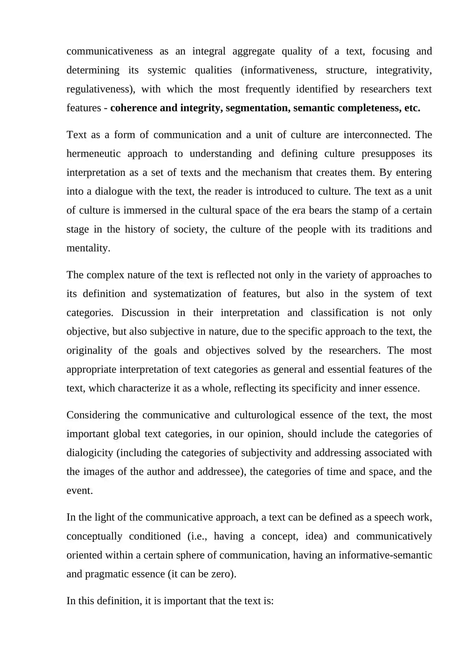 Notion of the Text 2