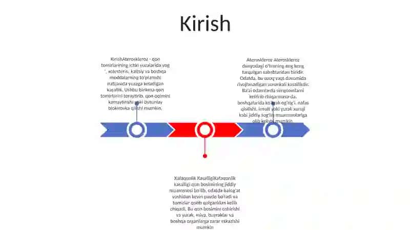 Ateroskleroz. Xafaqonlik Kasalligi. Yurak Ishemik Kasalligi. Patomorfologiyasi 2
