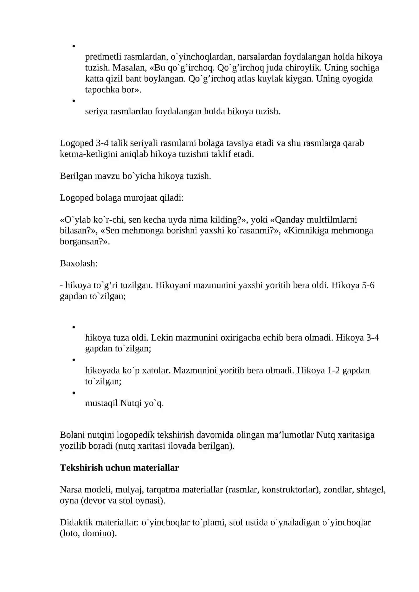 Bolalar nutqining grammatik tomonini o`rganish 2