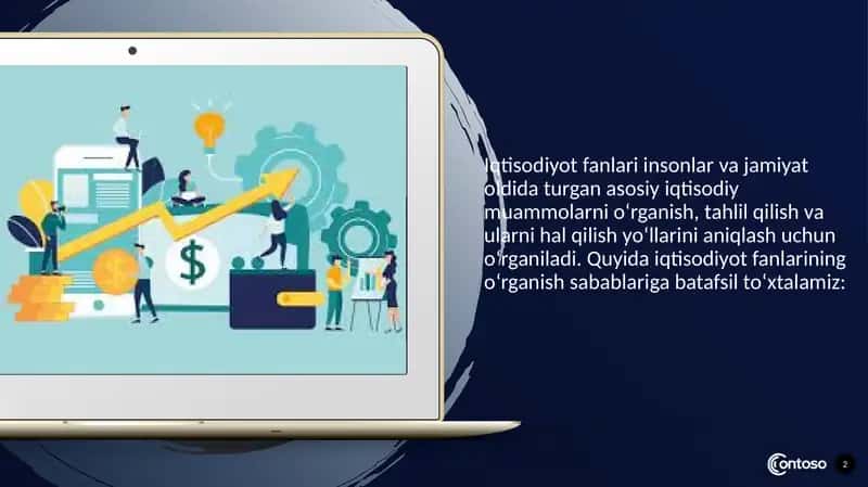 Iqtisodiyot fanlarining o‘zigaxosusullari 2