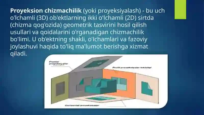 PROYEKSION CHIZMACHILIK 2