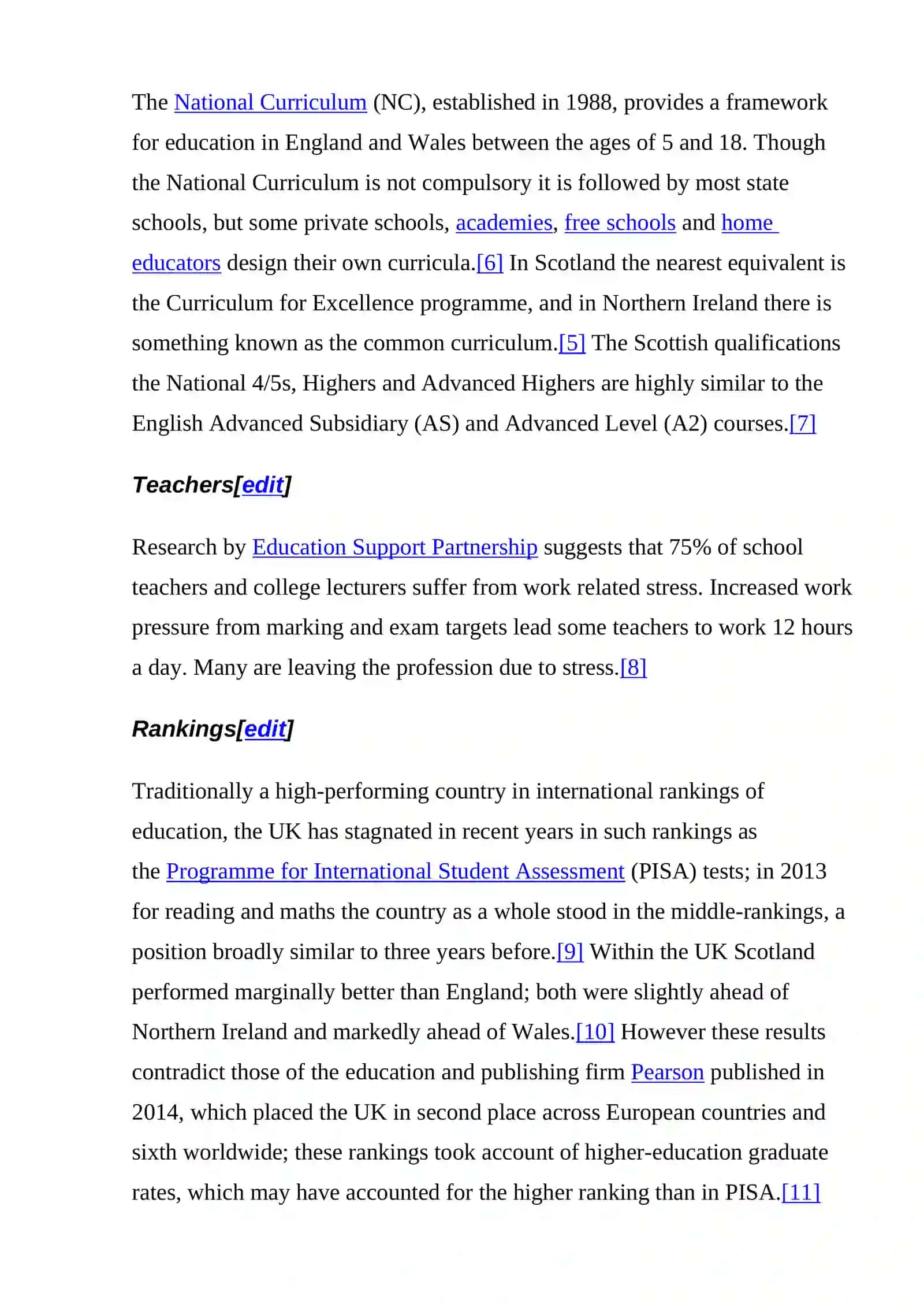 EDUCATION SYSTEM OF GREAT BRITAIN 2