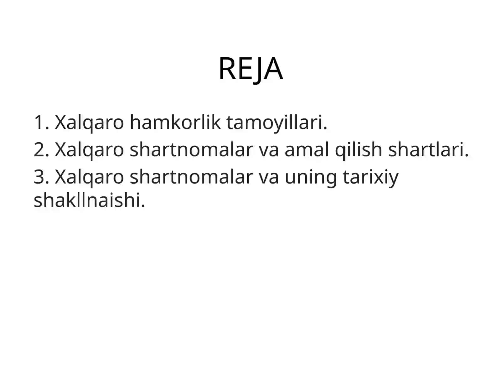 Xalqaro shartnomalar va ularni yuritish 2