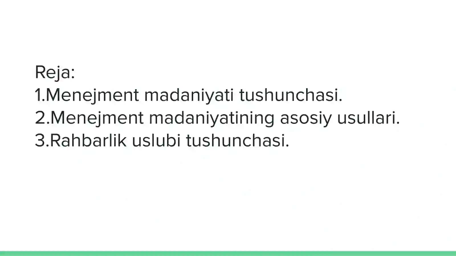 Taʼlim tashkilotlarida boshqaruv madaniyati 2