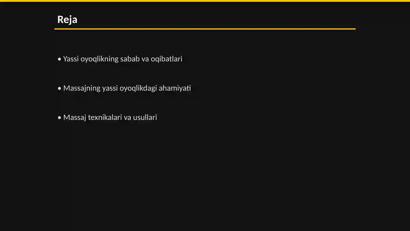 Yassi oyoqlikda davolovchi massaj 2
