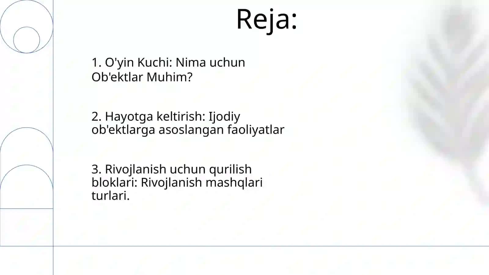 Umumrivojlantiruvchi mashqlar buyumlar bilan (bolalar uchun) 2
