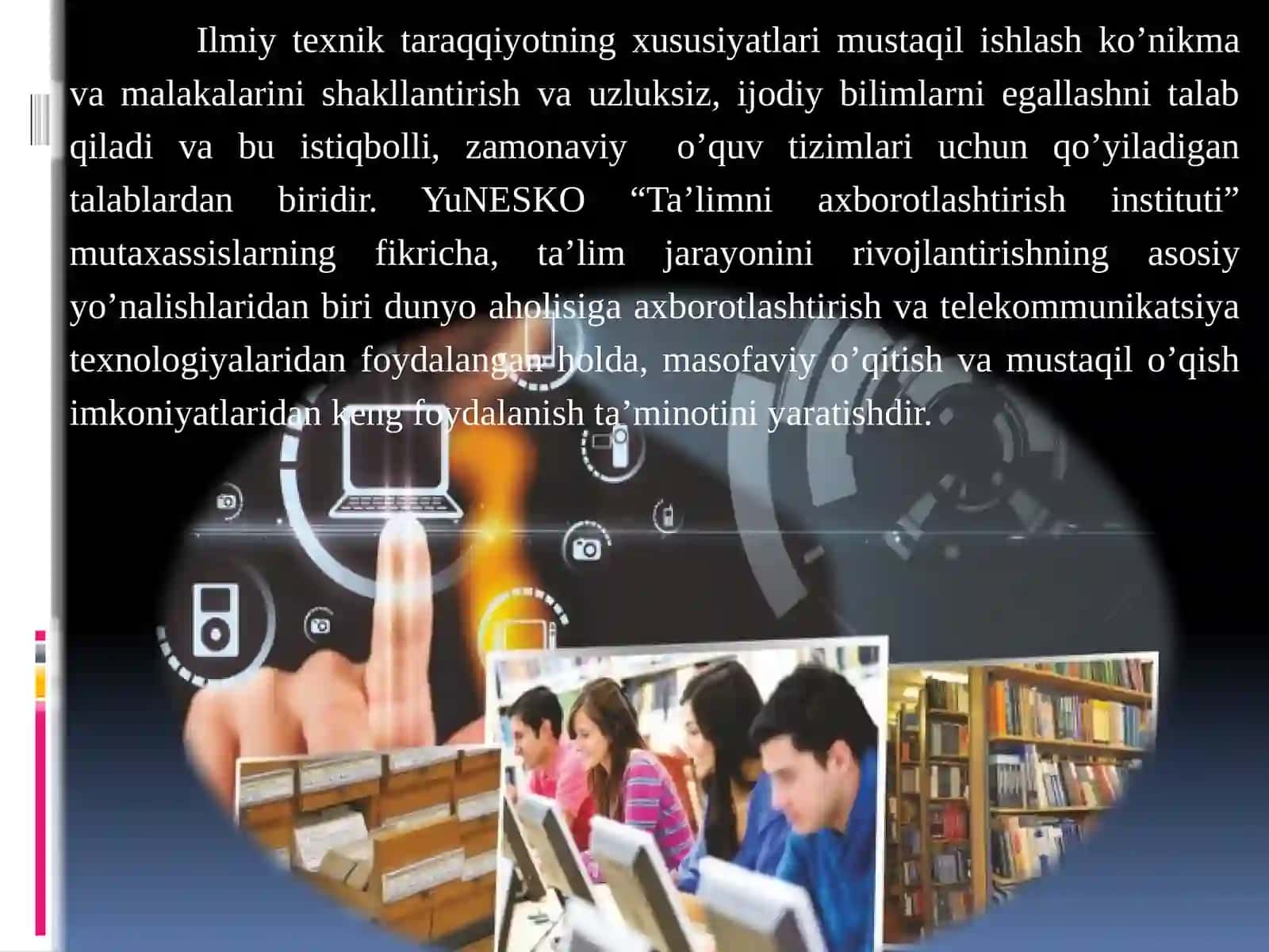 MASOFAVIY O’QITISH 2