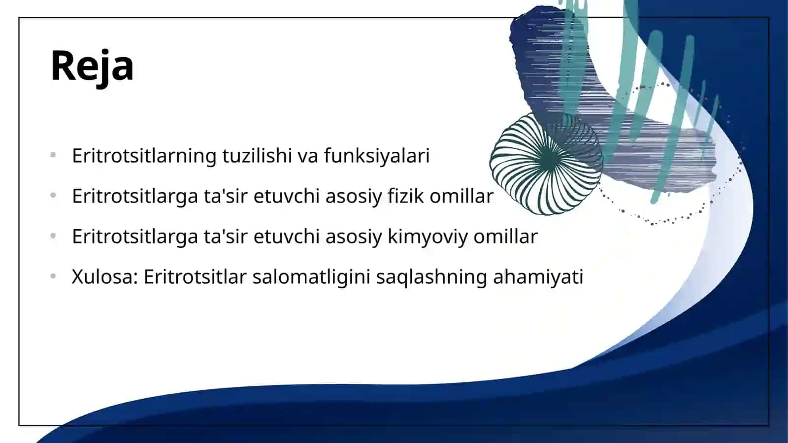 Eritrotsitlarga taʼsir etuvchi fizik va kimyoviy omillar 2