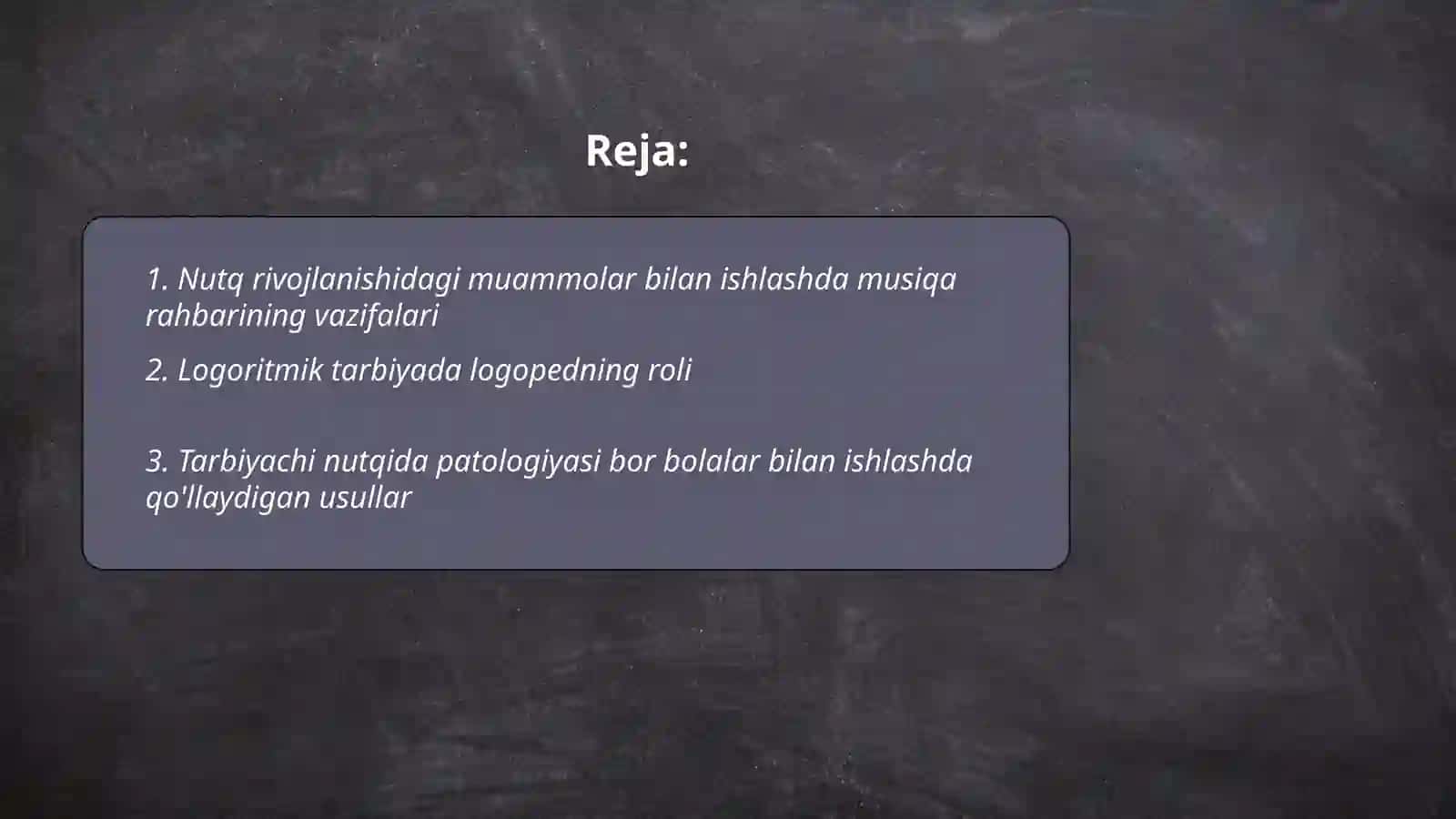 Nutqida patologiyasi bor kishilar bilan logoritmik tarbiyani tashkil qilishda musiqa rahbari, logoped va tarbiyachining vazifalari 2