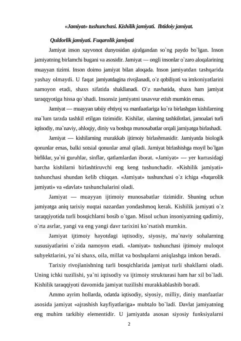 HUQUQNING KELIB CHIQISHI VA UNING ASOSIY SABABLARI 2