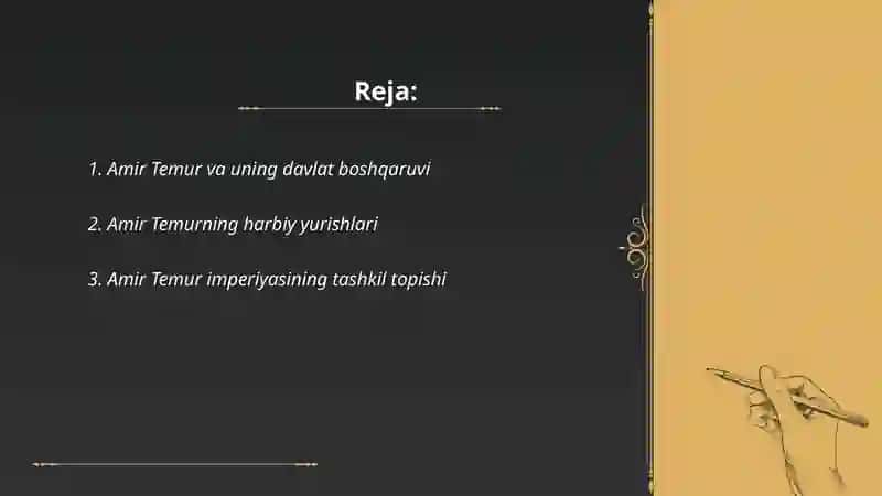Amir Temur buyuk davlat arbobi 2