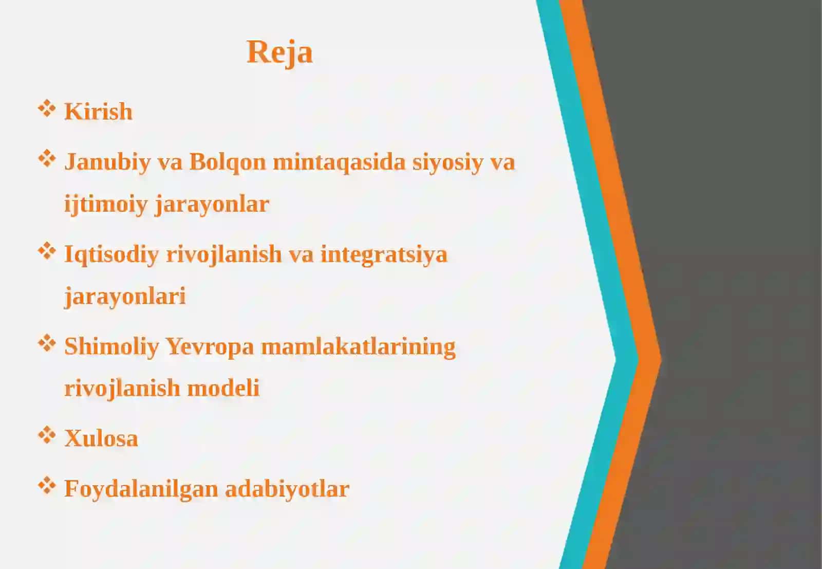 XX asr oxiri – XXI asr boshlarida Gretsiya, Serbiya va Xorvatiya. XX asr oxiri – XXI asr boshlarida Shimoliy Yevropa mamlakatlari 2
