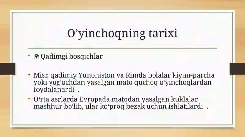 Yumshoq o‘yinchoqlar tayyorlash 2