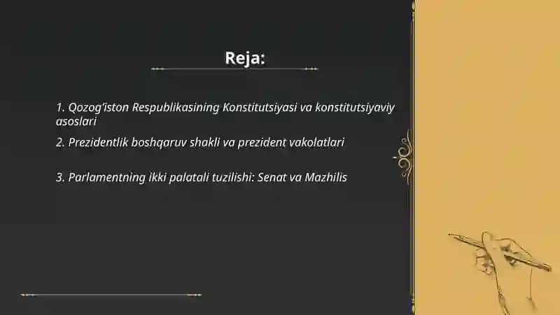 Qozog’iston Respublikasi,boshqaruv shakli,tuzilish shakli va siyosiy tartiboti 2