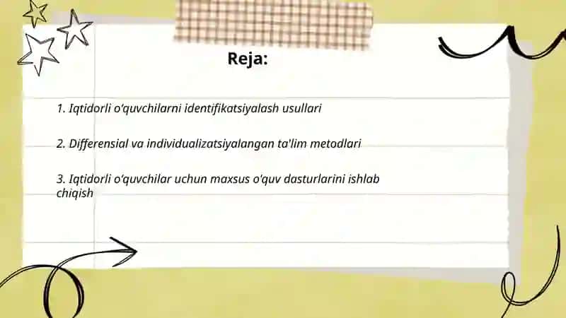 Iqtidorli oʻquvchilarni identifikatsiyalash usullari 2