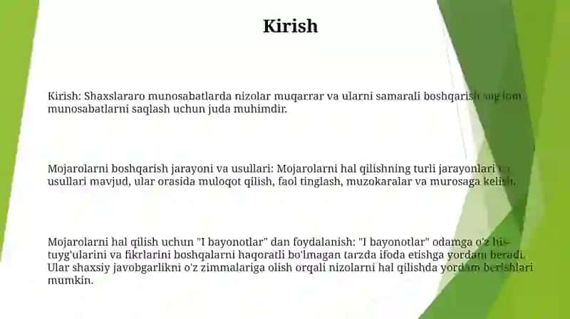 Konfliktlarni Boshqarish Tartibi Va Usullari 2