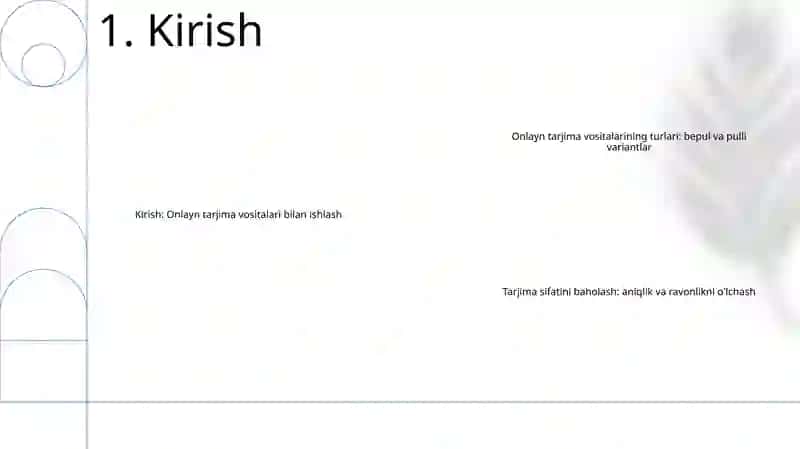 Onlayn Tarjimon Dasturlar Bilan Ishlash 2