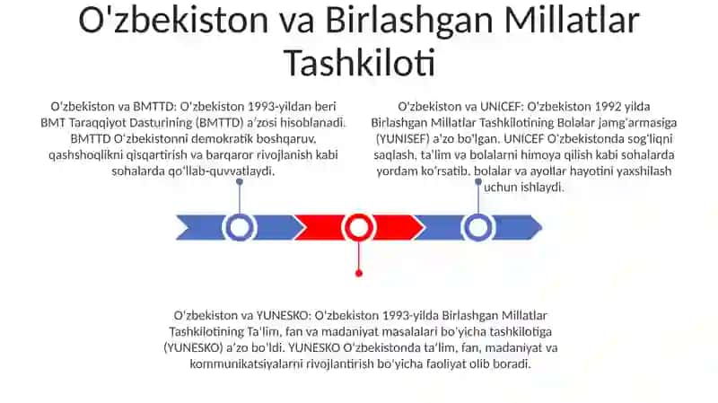 O'zbekistonning Xalqaro Tashkilotlar Bilan Hamkorlik Aloqalari 2