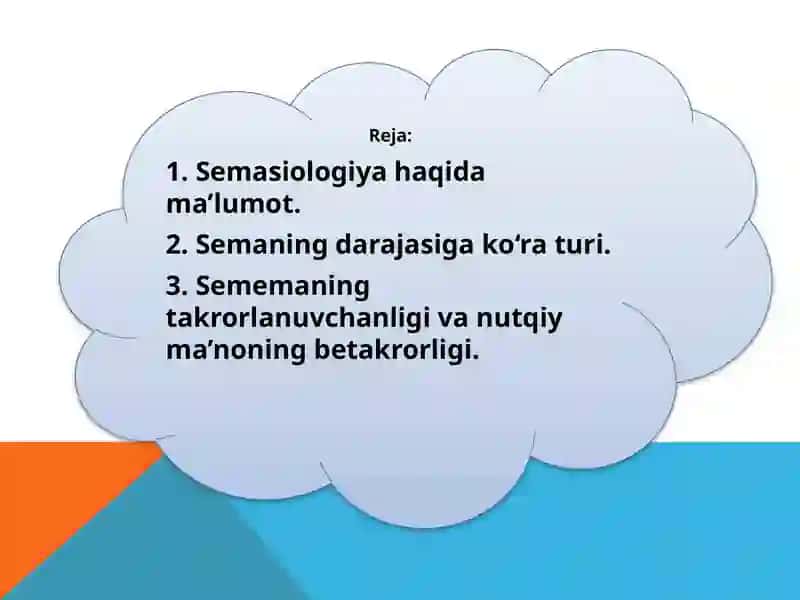 Semasiologiya 2