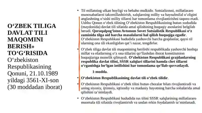 O‘zbekiston Respublikasining tashkil topishi va uning tarixiy ahamiyati 2